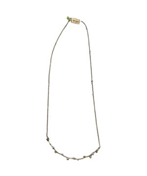 Silver Long Pod Necklace