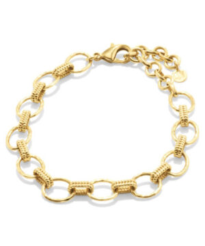 Cleopatra Small Link Necklace - Gold