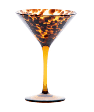 Robbins/Gallo: Puro Tortoiseshell Martini Glass