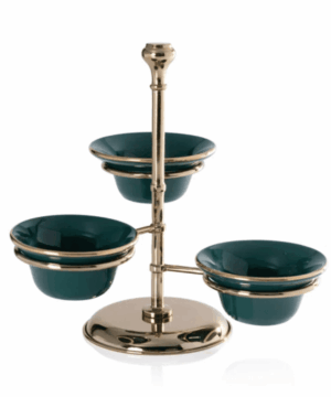 Robbins/Gallo: Monte Napoleone 3 Tier Condiment Bowl Set