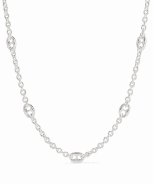 Laguna Delicate Station Necklace Silver