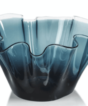 Robbins/Gallo: Tropezanna Tall Wave Glass Bowl
