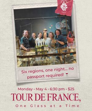 Tour de France Wine Tasting