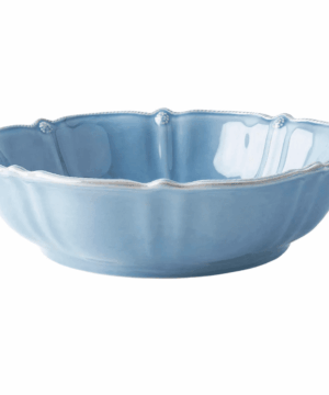 Berry & Thread Serving Bowl Chambray