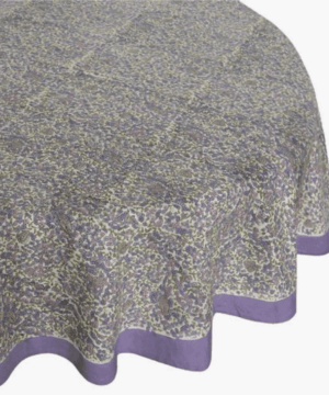 Lavender Purple  70'' Round  Tablecloth