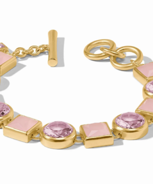 Jolie Tennis Bracelet- Rose