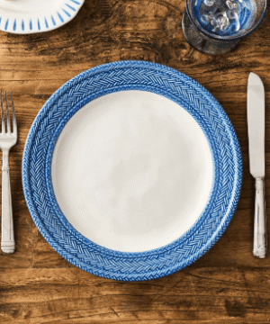 Le Panier Dinner Plate - Delft Blue