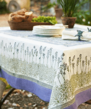 Lavender Purple Table Linens,