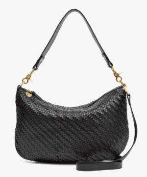Moyen Messenger Woven Zig-Zag - Black