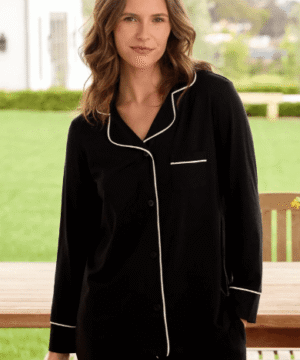 Classic Pima Knit Pajama - Midnight