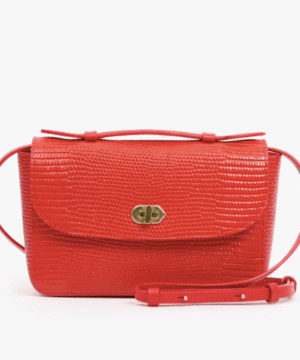 Kathryn- Glossy Lizard Red