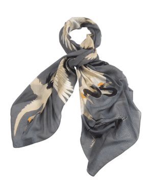 Stork Slate Grey Scarf