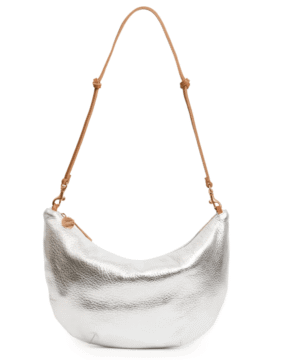 Lune Lamba Silver Shoulder Bag